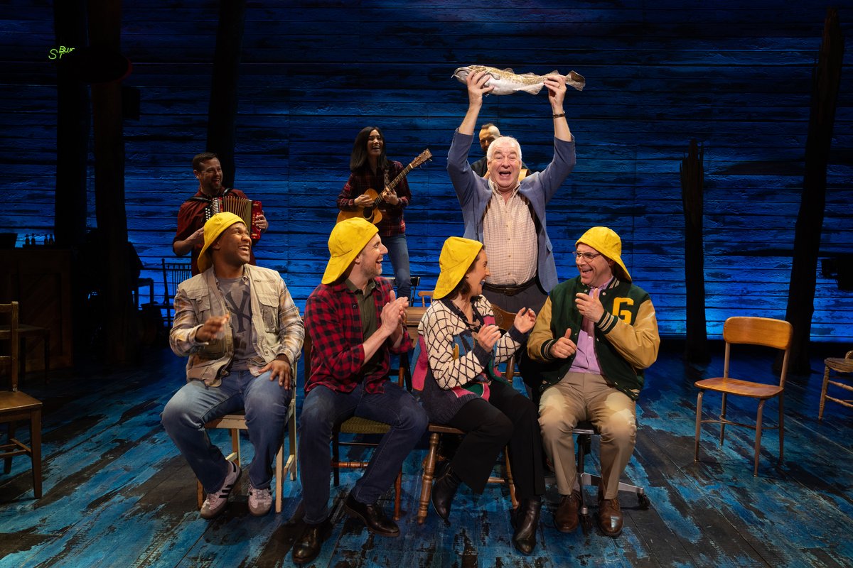 Take a look at the Come From Away UK and Ireland Tour company in action! 🌍 Join us on the rock this July for this 'irresistible and inspiring' musical, based on an incredible real-life story.💙💛 Book your tickets now 🎟 - bit.ly/3UfTOGJ