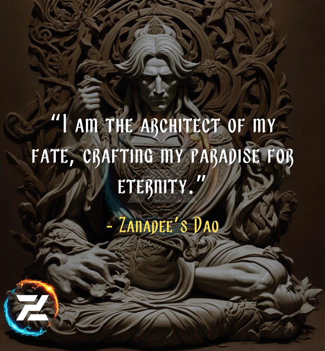 Architect of Eternity

“I am the architect of my fate, crafting my paradise for eternity.”

#PersonalGrowth #SelfEmpowerment #LifeChoices #CreateYourReality #SpiritualJourney

Zanadee’s Dao