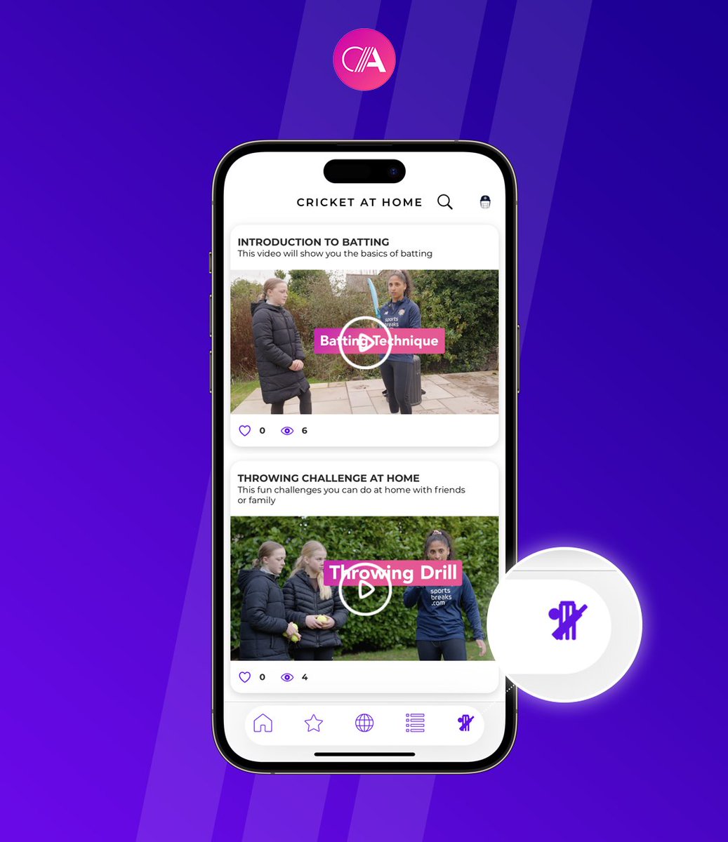 NOW LIVE - CRICKET AT HOME 🏏 A new tab dedicated to cricket drills you can practice from anywhere 🙌🌏 @kylehogg22 Download the free Cricket Allrounder App to start! 📲:linktr.ee/cricketallroun… #cricketallrounder #cricketathome #cricket