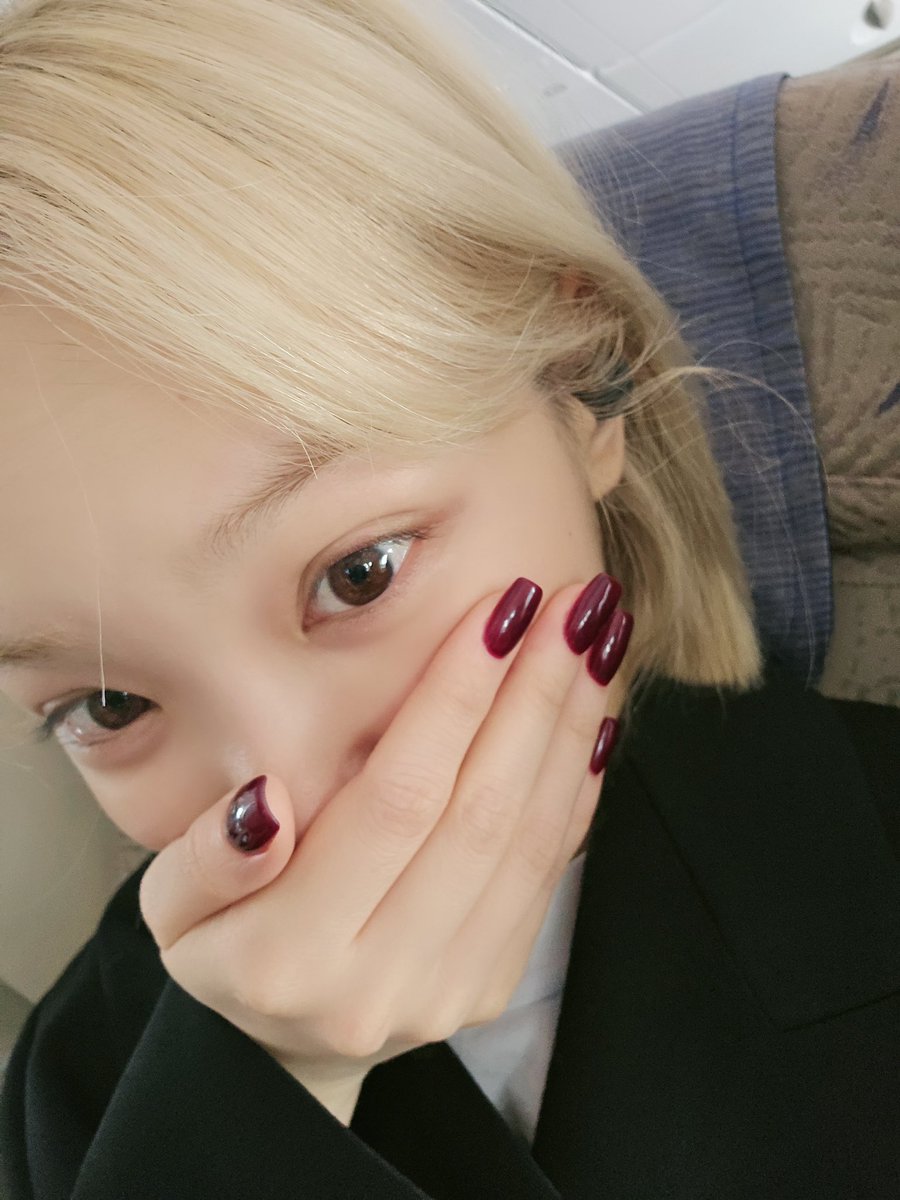 _98CJ's tweet photo. 金髪ボブにしたの正解◎可愛いよーう！ https://t.co/QgEvZepCPo