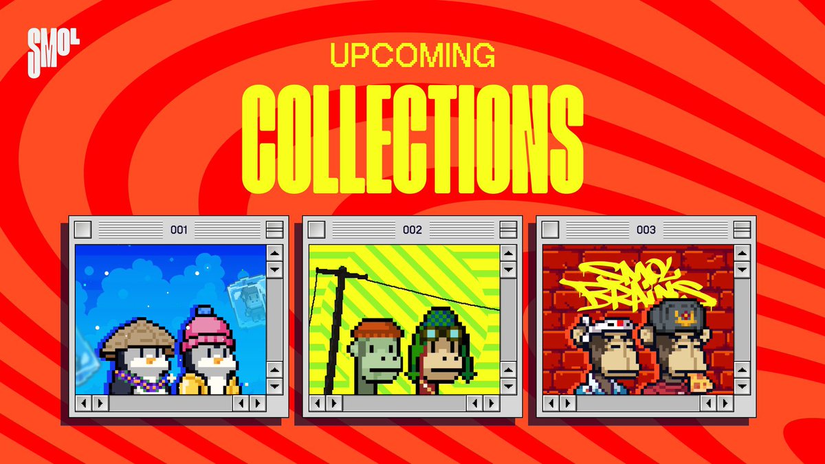 SMOLS ARE FOR ALL 🐵

Smol 🐧🤘🦍 coming soon…