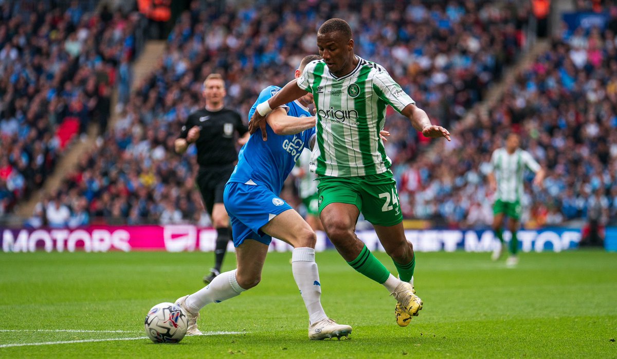 What an amazing journey so far not the result wanted but I enjoyed every bit of it not every day you get to play at Wembley thank God for everything lets focus on the league now love the fan support as always thank you for your presence see you Wednesday 💙🩵