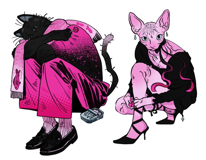 「pink scarf」 illustration images(Latest｜RT&Fav:50)