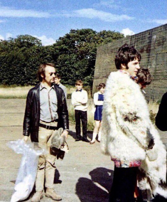 Filming I am The Walrus, September 1967 at West Malling, Kent. #TheBeatles #iamthewalrus #magicalmysterytour #westmalling #1960s #sixties #sixtiestv