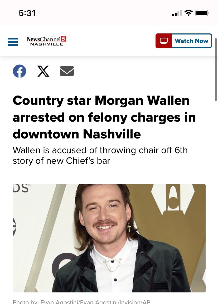 big day for Morgan Wallen haters (me)