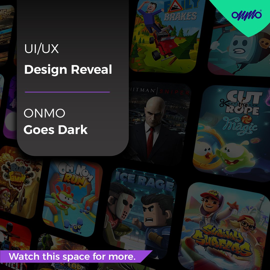 It’s BOLD, It’s DARK & It’s ARRIVED. Get ready for the unveiling of the ground-breaking interface of our all-new gaming experience. play.onmo.com . . . #ONMO #ProductUpdate #UI #UXupgrade #Gaming #DarkMode #DarkTheme