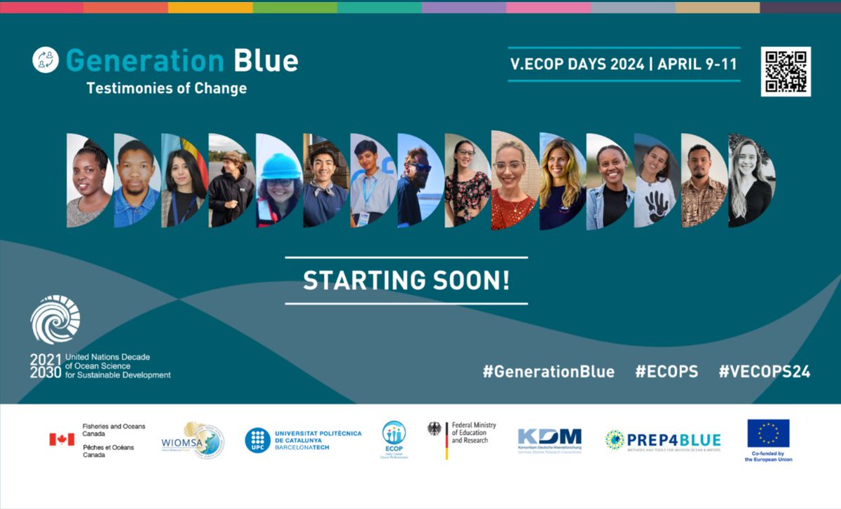 Immerse yourself in insightful sessions in the #VECOPDAYS24 of the 2024 #OceanDecade Conference, spotlighting the contributions of ECOPs to the #UNOceanDecade
@eumissionocean 
@OceanDecadeECOP 
#OceanDecadeConference
#VECOP24
Register today!👉vecop.net