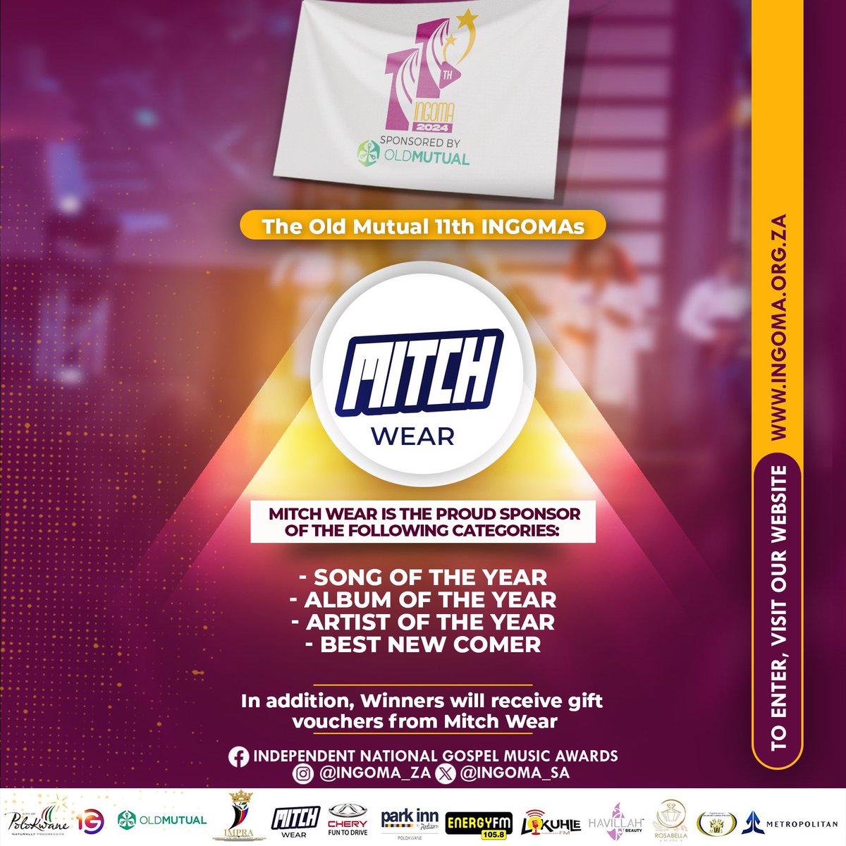 INGOMA_SA's tweet photo. @Mitchwear_za is giving away these beautiful sneakers on frame 2 to all the winners of the following categories:  Song of the Year Album of the Year Artist of the Year  Best Newcomer   Come on….these sneakers are dope and performing with them will also be great and comfortable. https://t.co/jO4i0lXvhB