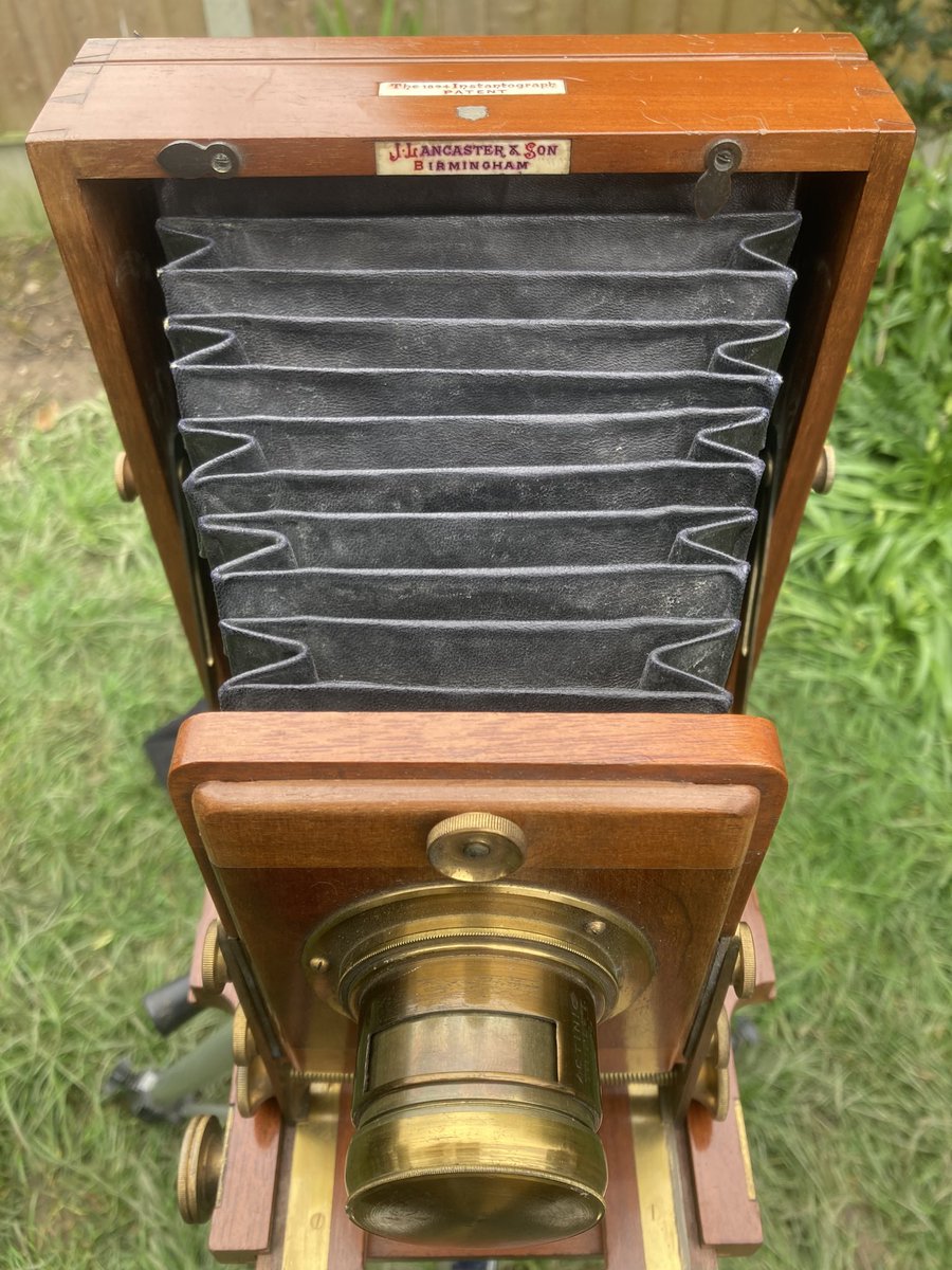 Jo Gane (@jo_gane) on Twitter photo Teacher training day = extra holidays. Testing chemistry and a new (to me) Lancaster camera with the kids ready for a workshop next week with <a href="/CourtauldRes/">The Courtauld Research Forum</a> #materialwitness #tintype #wetplate #collodion #photohistory Teacher training day = extra holidays. Testing chemistry and a new (to me) Lancaster camera with the kids ready for a workshop next week with <a href="/CourtauldRes/">The Courtauld Research Forum</a> #materialwitness #tintype #wetplate #collodion #photohistory