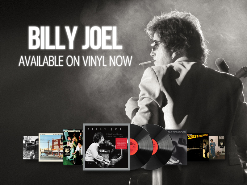 .@billyjoel's Cold Spring Harbor, Streetlife Serenade, Turnstiles, Songs In The Attic, 52nd Street, and Live at The Great American Music Hall - 1975 are out now 🎶 Shop here: billyjoel.lnk.to/vol1vinyl ⚡️