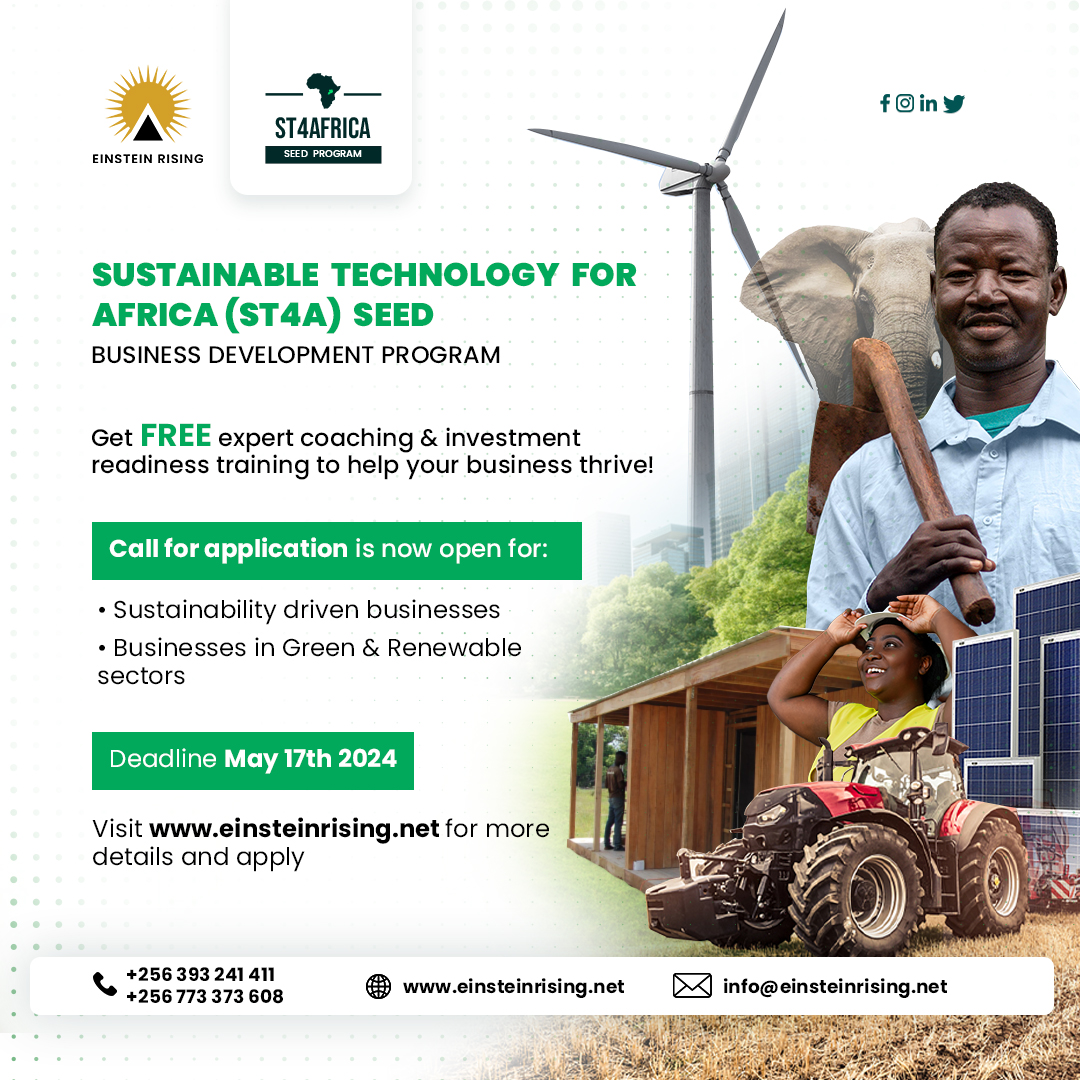 squadkumi's tweet photo. Empower Your Sustainable Business in Uganda! 

Apply for FREE Business Coaching &amp; Investment Training!

This program is designed to support early- and growth-stage businesses in Uganda's sustainability sectors.

#conceptdevelopment #uganda #kampala #jinja #mbarara https://t.co/z5G2RCOvpm