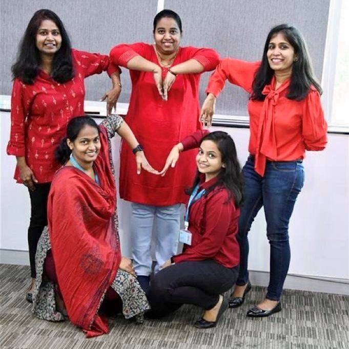 Thank you Prasanna Paul in #India 🇮🇳 for sharing your #InspireInclusion photo 📸 of friends Sushmitha Palisetty, Priyanka Gawande, Pavani Patala and Chetna Goel coming together to strike the #IWD2024 pose. Teamwork makes the dream work! 💭

#InternationalWomensDay #WomensDay #IWD