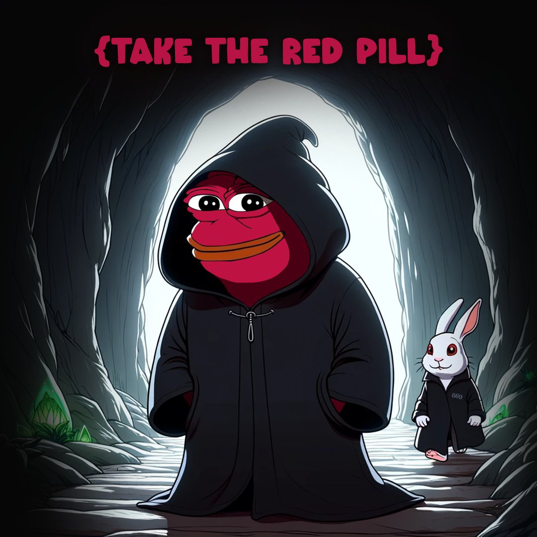 🔴 1 week since launch..
🔴 The story is truly just beginning..

$EVOL is the crypto representation of taking the red pill.
The next EVOLUTION of #Pepe.

The society is forming.
Will you join the brotherhood?

🔴💊 #FollowTheWhiteRabbit 🐇