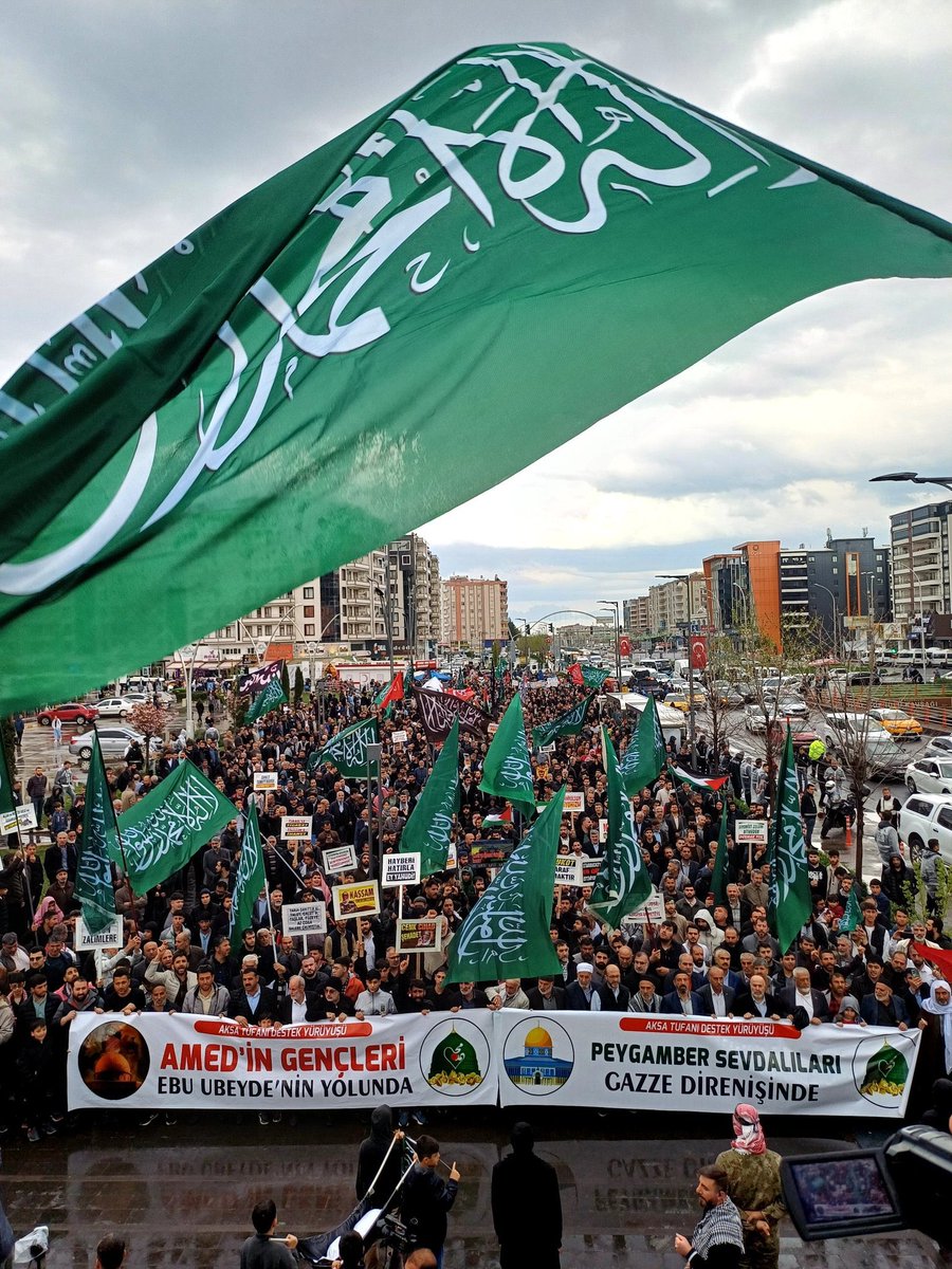 Zihinlerimiz ve Filistin özgür olana dek...
#Diyarbakır #FilistinBizimDavamız 
#GazzeİçinAyaktayız