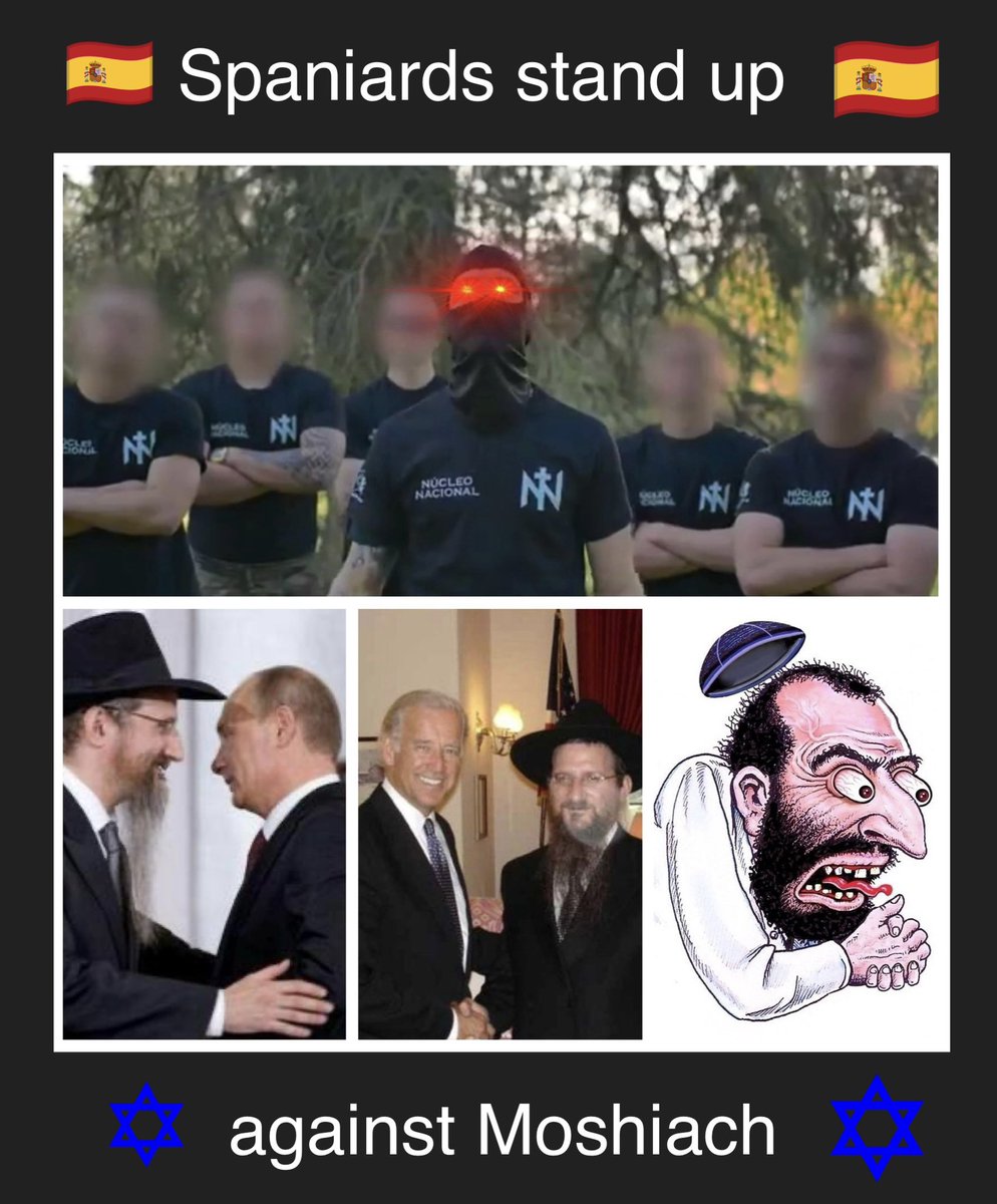 Thunderbolt_9's tweet photo. Hoy es un día triste para los Luvabichers, los goyim españoles se levantan frente a la sinagoga de satanás.
@EDespotricando @unaRanaBaneada @Es_UFHRC @Albertopugilat https://t.co/0BhlY65lum