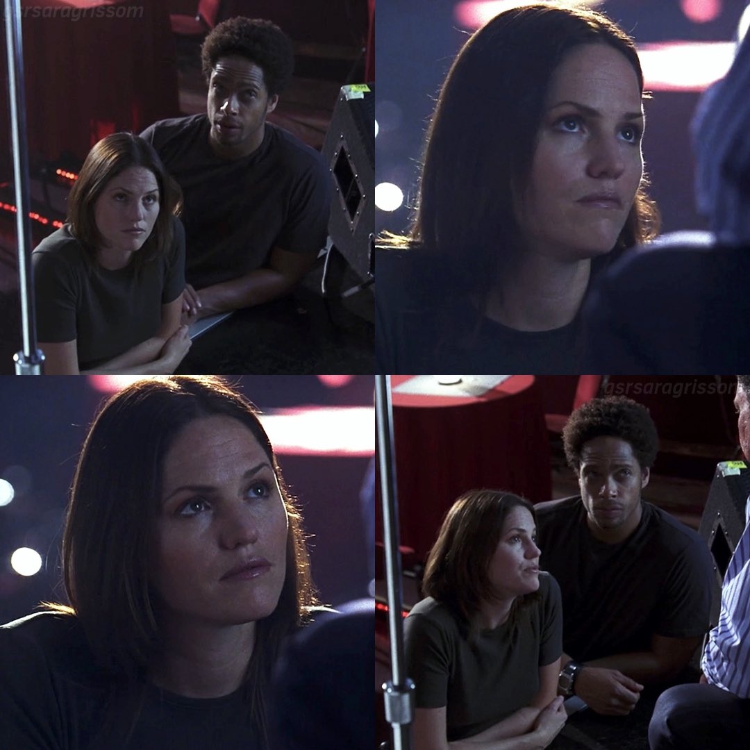 Sara in 4.9 Grissom Versus the Volcano! Sad case..

#csi #csilasvegas #sarasidle #jorjafox #warrickbrown #garydourdan #csivegas