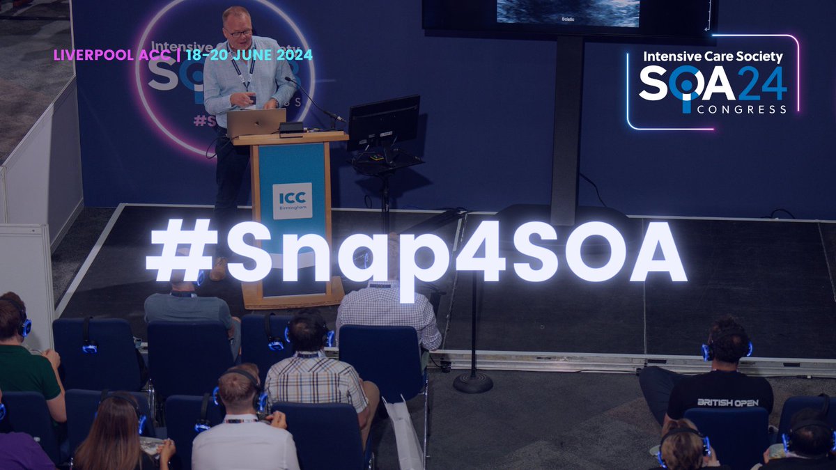 #SOA24 is fast approaching and we want to display your ICU on our stand! Send us photos of your team and tag us on social media! Celebrate your ICU and #Snap4SOA👇 bit.ly/icupics