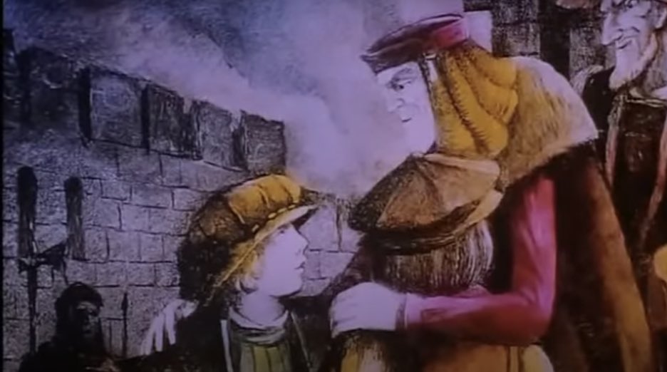 ‘Murder in the Tower’ - Ep 4 What wars? What roses? BLOG: historycafe.org/blog SPOTIFY  open.spotify.com/episode/4xD4Q1… [animation still from Shakespeare’s Richard III by Natasha Orlova]