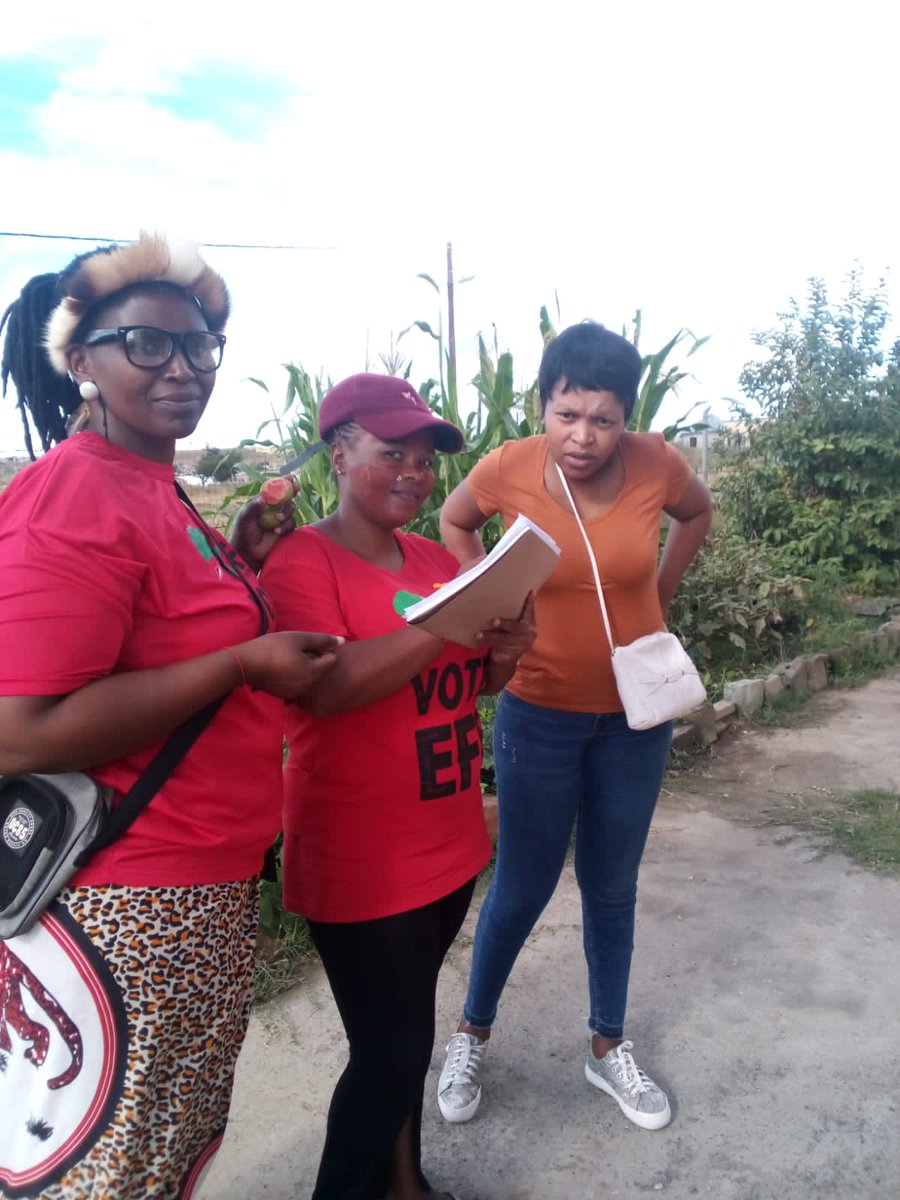 23March #umuntuemtwini
Ward6 Alfred Duma
Methodist and Sesikhona VD's..#2024isour1994.