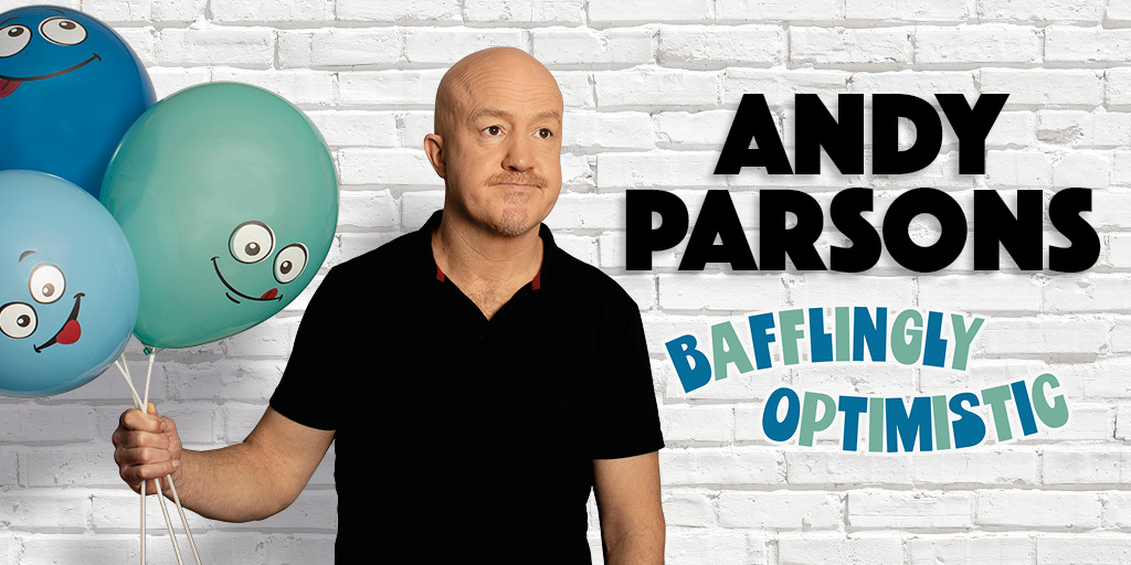 Tickets are now available for @MrAndyParsons: Bafflingly Optimistic at Wedmore Festival! 🗓️ Fri 17 May 2024 📍 Wedmore Village Hall ⏰ 8:00PM Click the link for further info and to secure your tickets now! t.ly/NbH4_