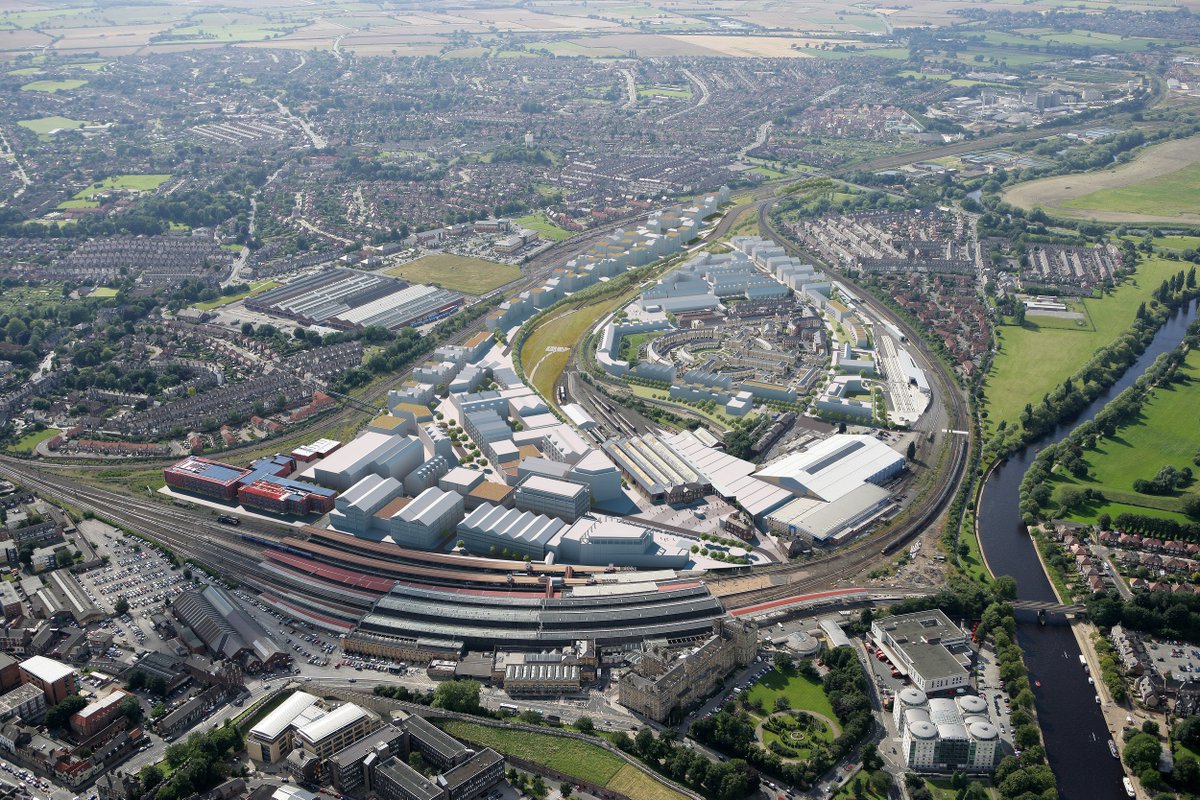 Exciting news: @HomesEngland and @networkrail announced that they have signed a development agreement with McLaren and Arlington Real Estate to be strategic development partners for @YRKcentral: yorkcentral.info/2024/04/08/dev…. #regeneration #ItsallYork #Buildingcommunities