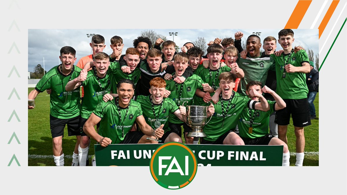 REPORT | @peamountutdfc seal first ever U17 FAI Cup with 2-0 win over @MalahideUtdAFC 🏆 Read more 🗞️👉 fai.ie/latest/report-…