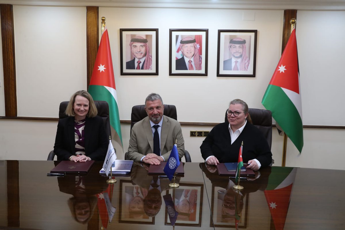 🇯🇴Jordan: World Bank Group and the Ministry of Planning and International Cooperation Launch New 5-Year Country Partnership Framework to Foster Inclusive and Green Growth and Promote Job Creation 🔗bitly.ws/3hEh5 @PrimeMinistry @RHCJO @WorldBank @AlbankAldawli