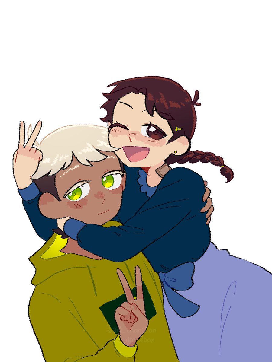 CitrusCynical's tweet photo. CYNICAL CITRUS 🍋#gameinprogress
Anjou and Citron are ACTUALLY really cute together.The fact that she is fascinated by death, a rare hobby for a sunshine kid, makes her really interesting for me!
✨
A-Smile to the camera lemon boy!
C-... I AM trying, okay?sheesh. https://t.co/qvtb07lcSV