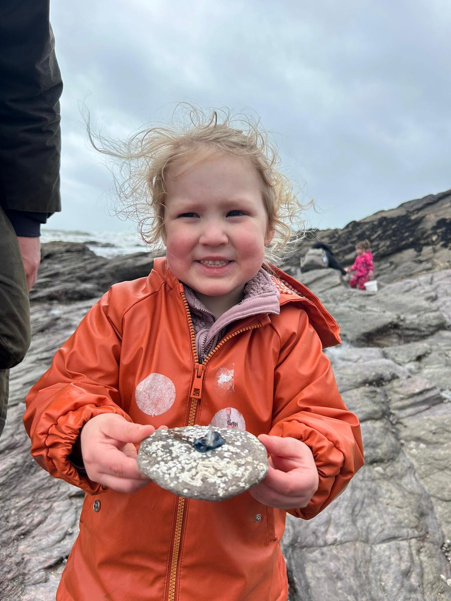 On Saturday our Ocean Todds ventured into the wild for a rockpooling session at Wembury Beach! 🦀 Our regular Ocean Todds sessions will start back up as usual from Tuesday the 16th of Apri if you fancy bringing your little one along! bit.ly/OCNtodds