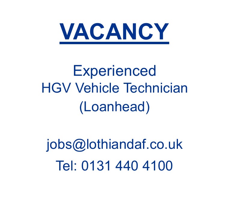 lothiandaf.co.uk/about-us/vacan… #lothiandaf #lothian #loanhead #vacancy #job #hiring #vehicletechnician