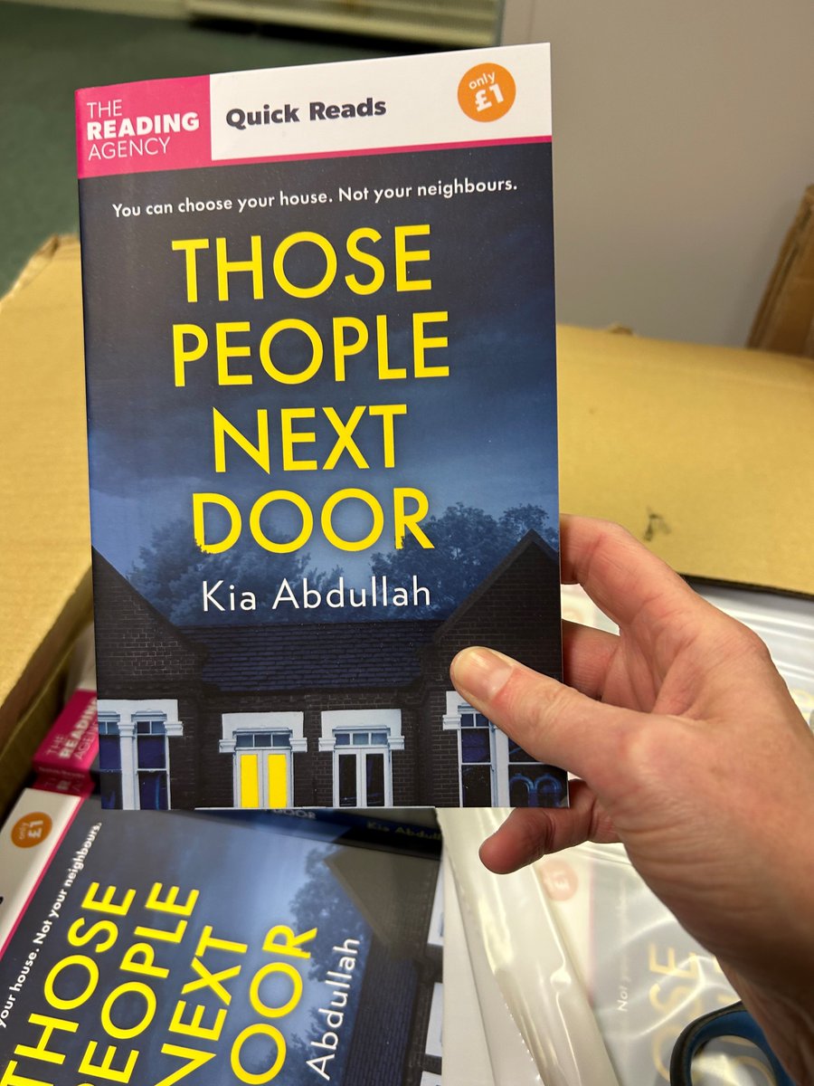 Delivery day! A preview of what will be gracing our bookshelves in celebration of #WorldBookNight We love a Quick Read. They're the perfect companion for those short on time& a great way to start your reading journey. Watch this space for more WBN activities from our libraries