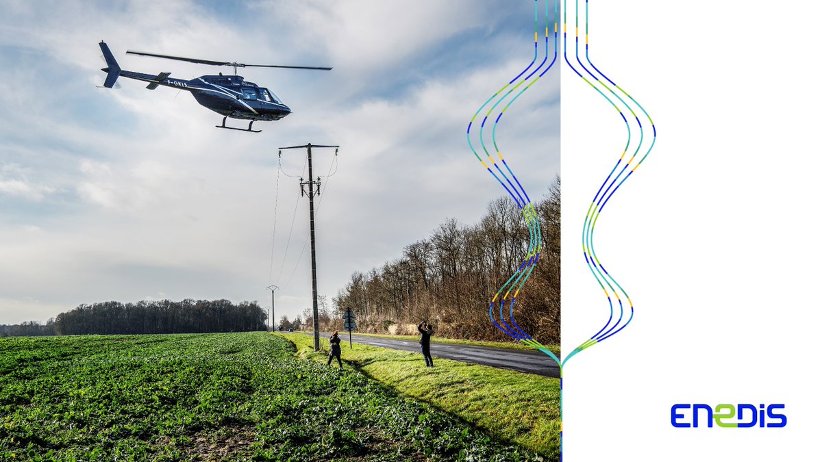 enedis_pdl's tweet photo. La campagne de surveillance 🧐 des lignes électriques par hélicoptère 🚁 est en cours en Loire-Atlantique ! L'occasion pour @Enedis de repérer la moindre anomalie afin d'entreprendre des actions de maintenance du réseau électrique 🛠 Plus d'infos ➡️https://t.co/s6LoEAakMJ https://t.co/iJBS2WuGnU