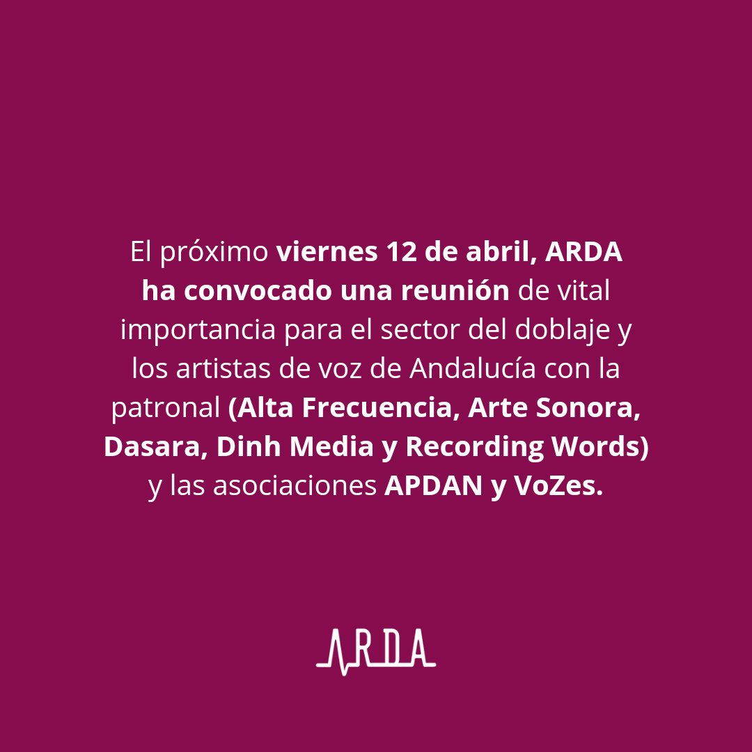 ardadoblaje's tweet image. 