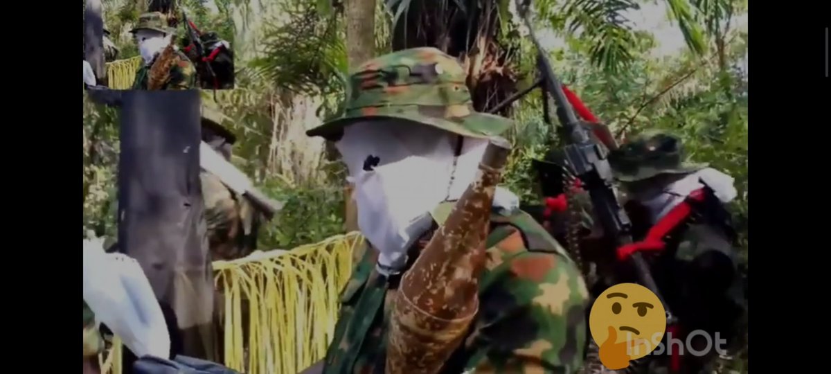 🚨Alert: Niger Delta militant group have reemerge and issues warning to Nigerian federal government. 

Indicate in the comments section if you want to see the video, the message long.

NigerDelta | MilitantGroup | NigeriaGov