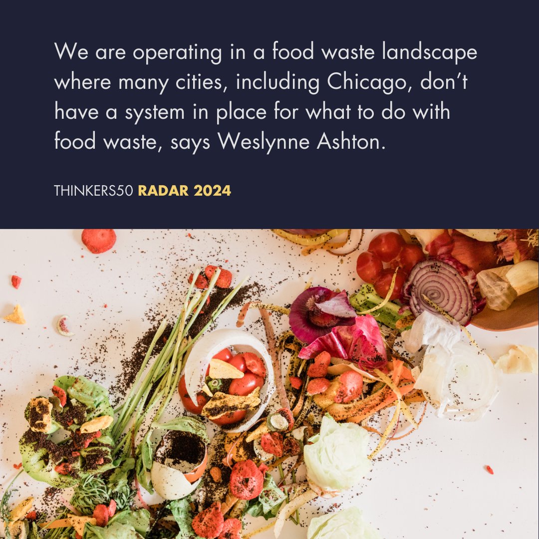 #Thinkers50Radar member @weslynneashton believes there are 3 main things that businesses can do to help reduce wasted food in the US. Find out what they are: marketscale.com/industries/bus…

Tune in on Wed to hear from Weslynne during our LinkedIn Live: linkedin.com/events/sustain…