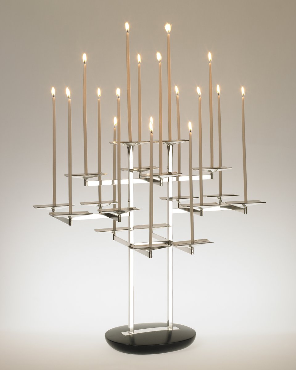 Shining a light on some of David Mellor’s breathtaking silversmithing:

The City of Sheffield candelabrum 1960. A spectacular solid silver commission from the city of David’s birth. Currently tucked away in the city’s archives. (We’d love to hear of its exact whereabouts?)