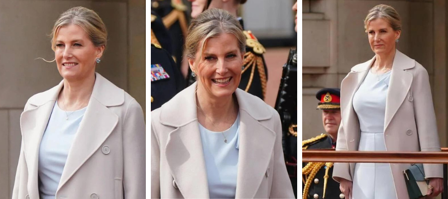 Sophie is an absolute beauty and her fashion choices are always spot on 🩶🕊️ #TheDuchessofEdinburgh #BritishRoyalFamily