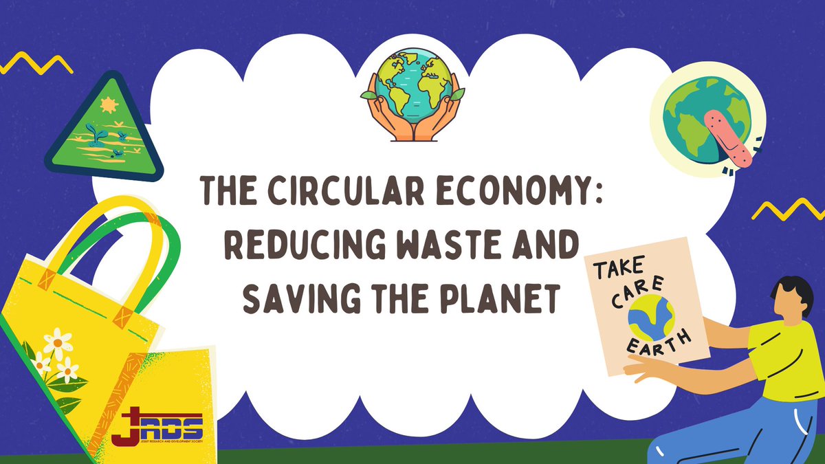 Trash? Think treasure! ♻️
#CircularEconomy turns waste into valuable resources. Ditch landfills & embrace a smarter future! 

#SaveThePlanet #CaringThroughSharing #ReduceWaste #ChooseToReuse #WasteLess #SustainableDesign #Sustainability #SaveThePlanet #GreenLiving #EcoFriendly