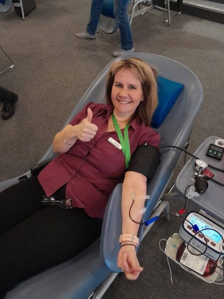 change to donate blood today here at The LifeCentre