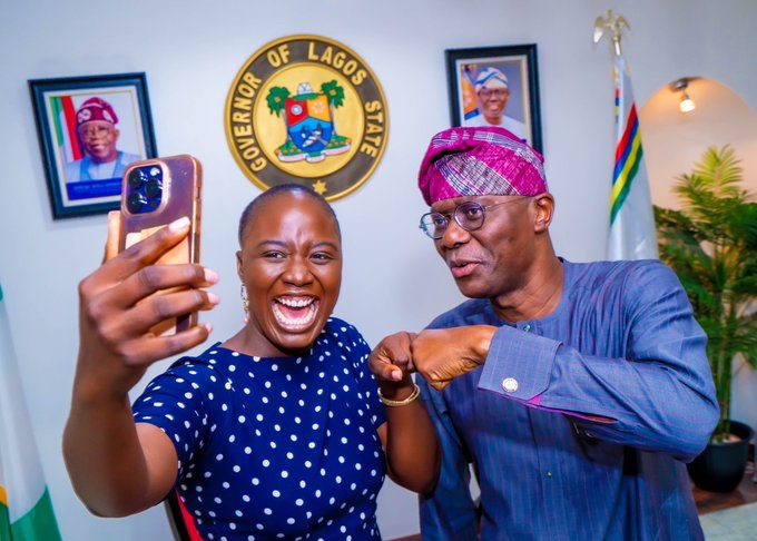 JUST IN: Lagos state government celebrates Pelumi Nubi the lady that drove from London to Lagos. She is now a Lagos Tourism Ambassador and was gifted an apartment in Lagos and a car 👏👏👏👏