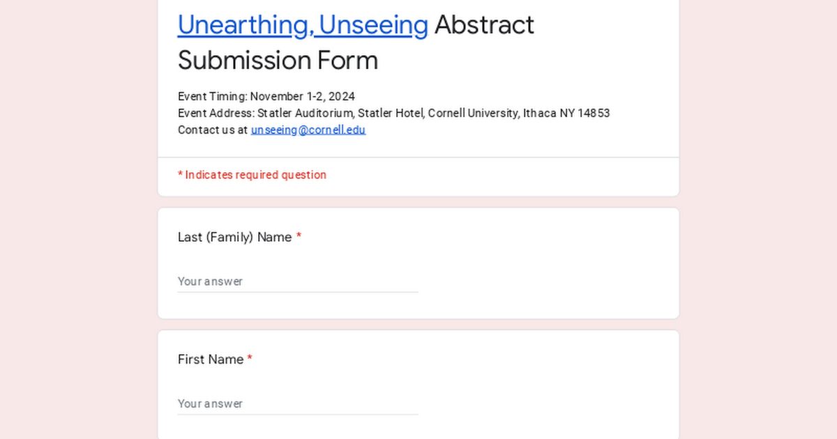 The Abstract Submission Portal for 'Unearthing, Unseeing: Archaeology, Heritage, and Forensics in the Shadows of State Violence' is now open. buff.ly/3JcdNiW Conference Details: November 1-2, 2024 Statler Hotel Cornell University, Ithaca NY buff.ly/3PUPY3b