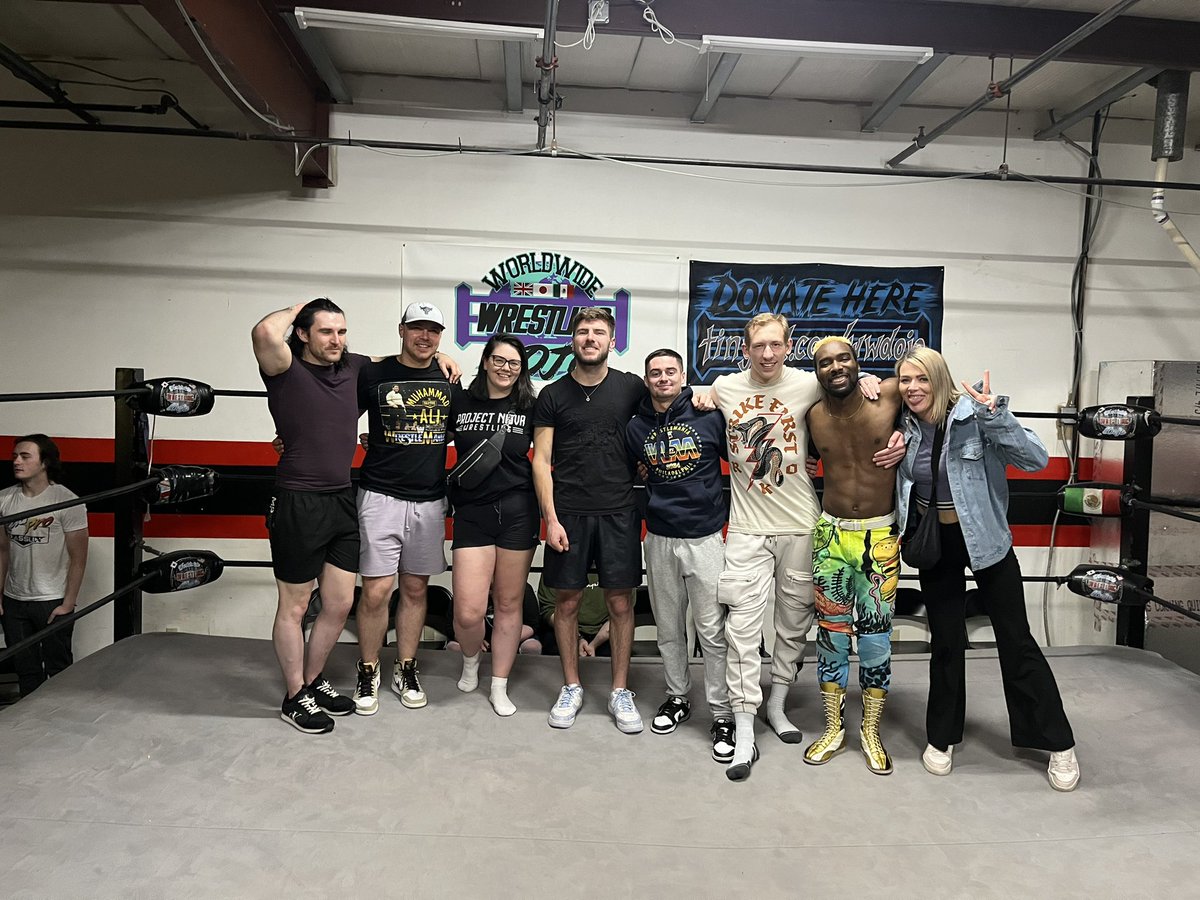 Thank you to the Ireland crew for making this week so special!!! They all killed it during Mania week and I was blessed to have many of them perform with us at the @WorldwideDojo! Their crew took care of me during my stay in Ireland and I’ll always be thankful for that!