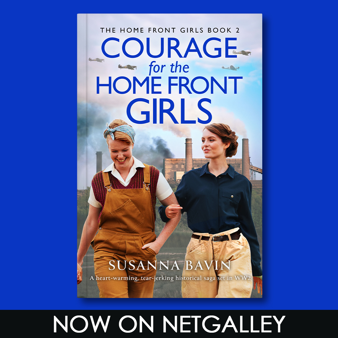 Courage for the Home Front Girls, book 2 in #TheHomeFrontGirls WW2 saga series, is available on NetGalley. ow.ly/bl2P50QUk3I Sally is delighted with her promotion. Betty is delighted to have a boyfriend. And Lorna is anything but delighted to work in salvage. #NetGalley