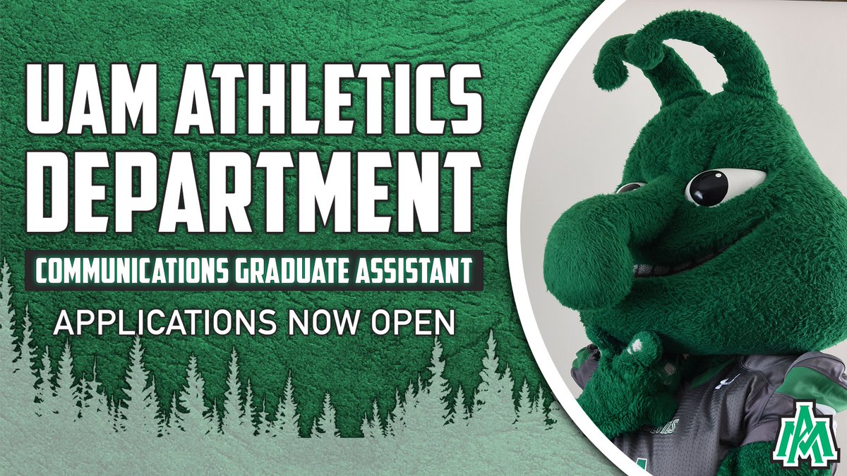 Are you looking to work in college athletics? Look no further! 👍 UAM Athletics is now searching for a Graduate Assistant to work in the Athletics Communications Department come Fall 2024. 🔗 APPLY HERE: rb.gy/mbjpzj 📩 QUESTIONS: Tow@uamont.edu #WeevilNation