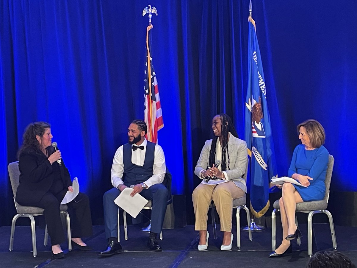 OJJDPLizRyan's tweet image. Last week, @OJPOVC Dir Kris Rose and I heard from participants of “JUVENILE: FIVE STORIES” during our session at @OJPgov’s Community Based Violence Intervention and Prevention Initiative Grantee Conference.