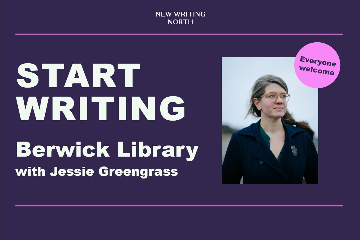 Our Berwick Start Writing course kicks off this Saturday! If you need some structure and accountability to give your writing a boost, join our 6 week series of workshops for just £35. Open to all, regardless of experience – share with your friends! newwritingnorth.com/event/start-wr…