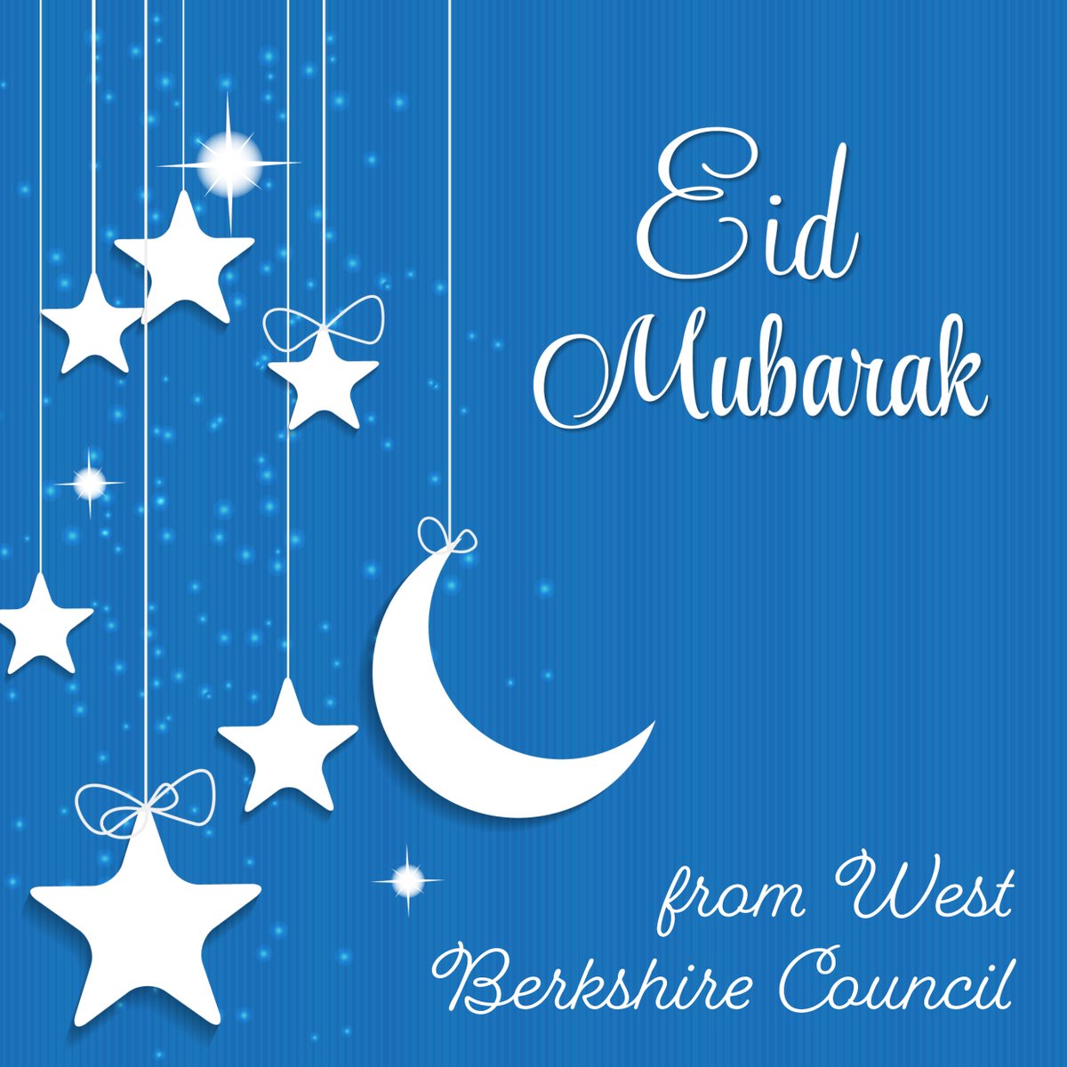 We would like to wish Eid Mubarak to all celebrating across West Berkshire!🌙