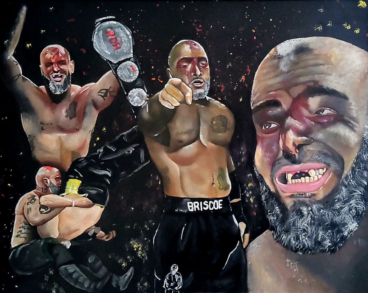 #demboys The new ROH world champ #acrylicpainting #roh #aew #wrestling #njpw #nxt #prowrestling #raw #smackdown #impactwrestling #tna #ringofhonor #indywrestling #Philly
