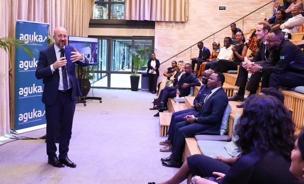 The President of the European Council🇪🇺, @CharlesMichel, visited Norrsken 🇷🇼 this afternoon, 2 days after the visit of the President of the Czech Republic 🇨🇿. There has never been a better time to be an entrepreneur in Kigali 🙌🏾
