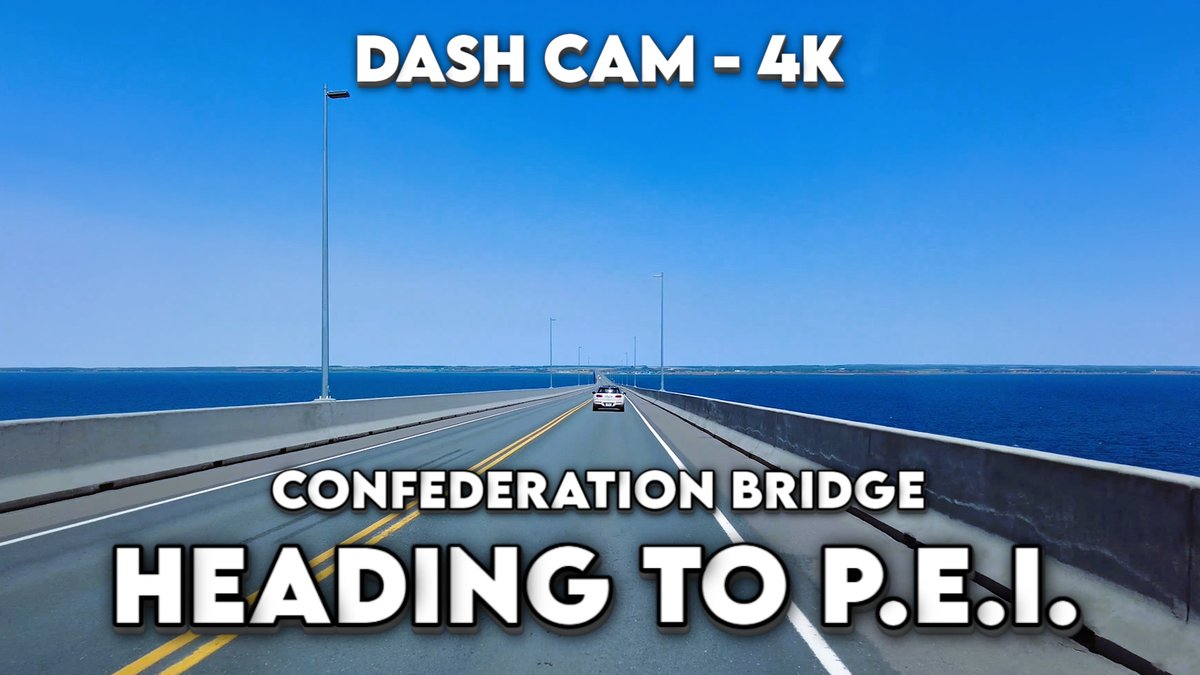 Watch on YouTube: youtube.com/watch?v=ip1B27…
🚗 Journey to Prince Edward Island: Crossing the Iconic Confederation Bridge in 4K! 🌉
@tourismpei  #ExplorePEI #PrinceEdwardIsland #PEI